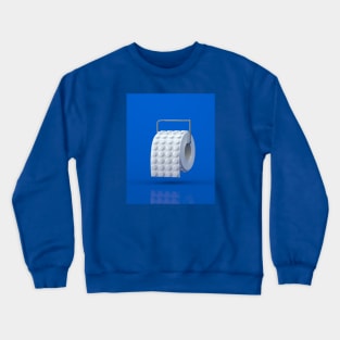 Lego toilet paper Crewneck Sweatshirt